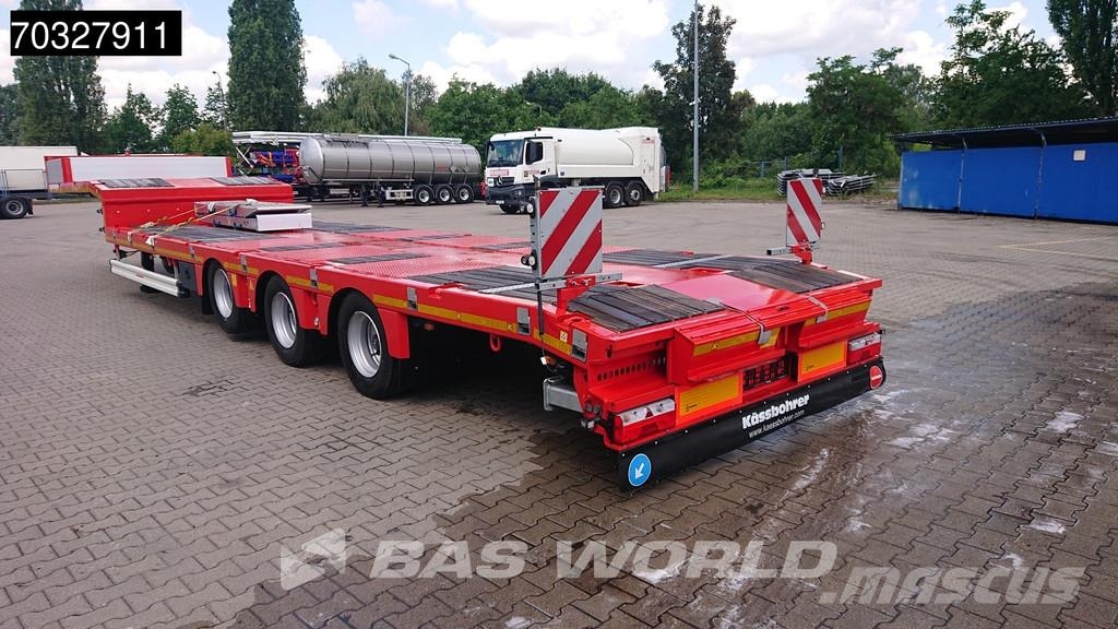 Kässbohrer NEW Lift Axle نصف مقطورة مسطحة منخفضة