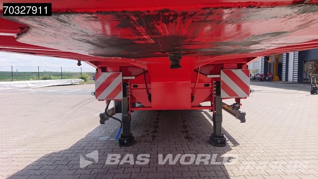 Kässbohrer NEW Lift Axle نصف مقطورة مسطحة منخفضة