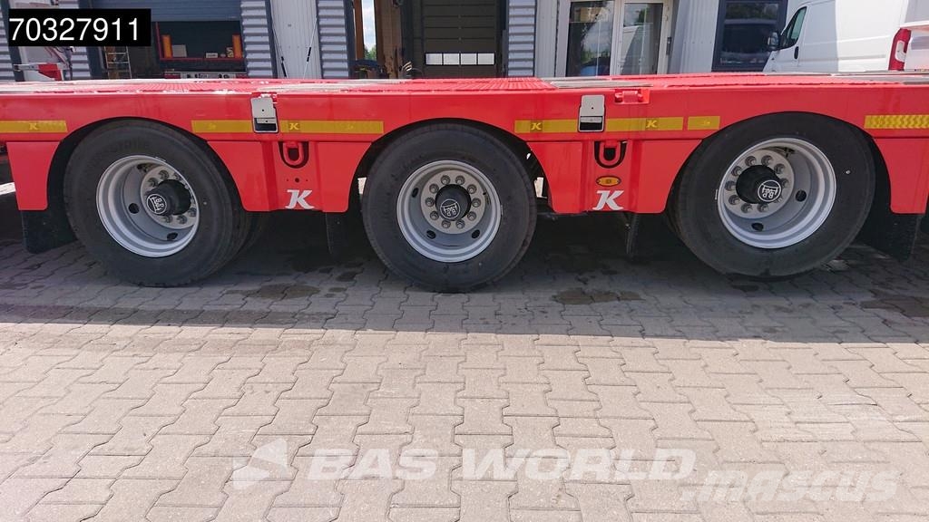 Kässbohrer NEW Lift Axle نصف مقطورة مسطحة منخفضة