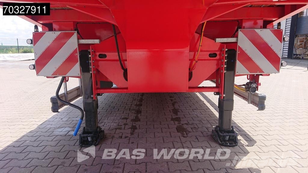 Kässbohrer NEW Lift Axle نصف مقطورة مسطحة منخفضة
