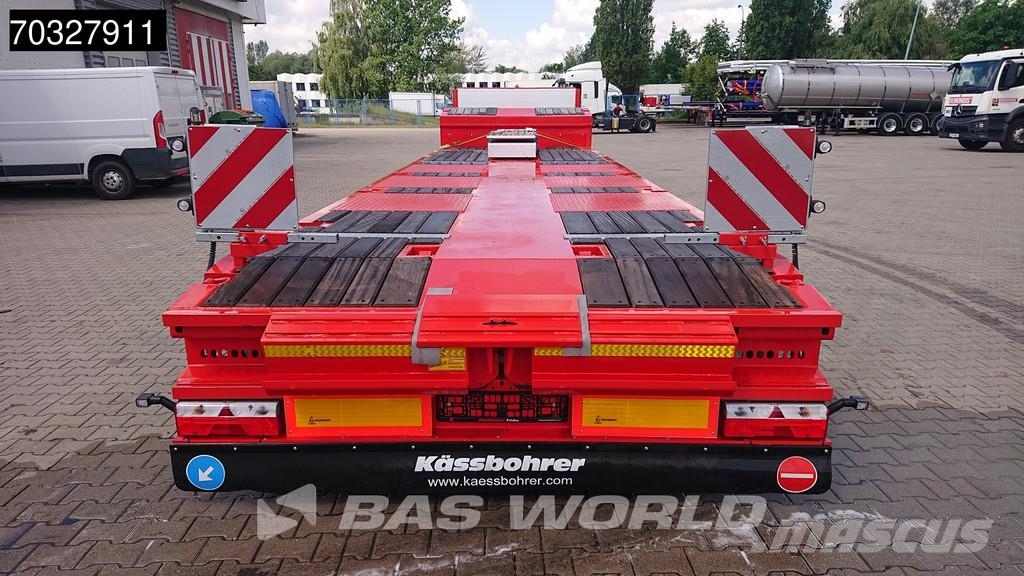 Kässbohrer NEW Lift Axle نصف مقطورة مسطحة منخفضة