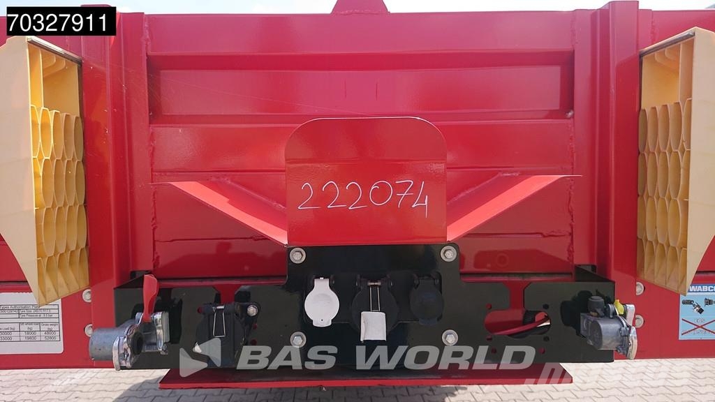 Kässbohrer NEW Lift Axle نصف مقطورة مسطحة منخفضة