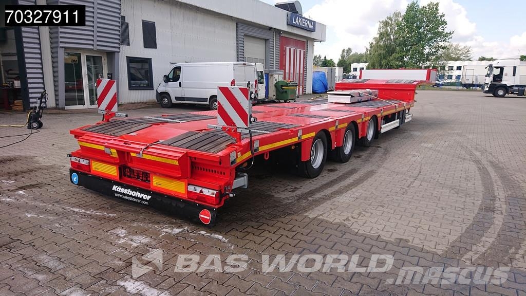 Kässbohrer NEW Lift Axle نصف مقطورة مسطحة منخفضة