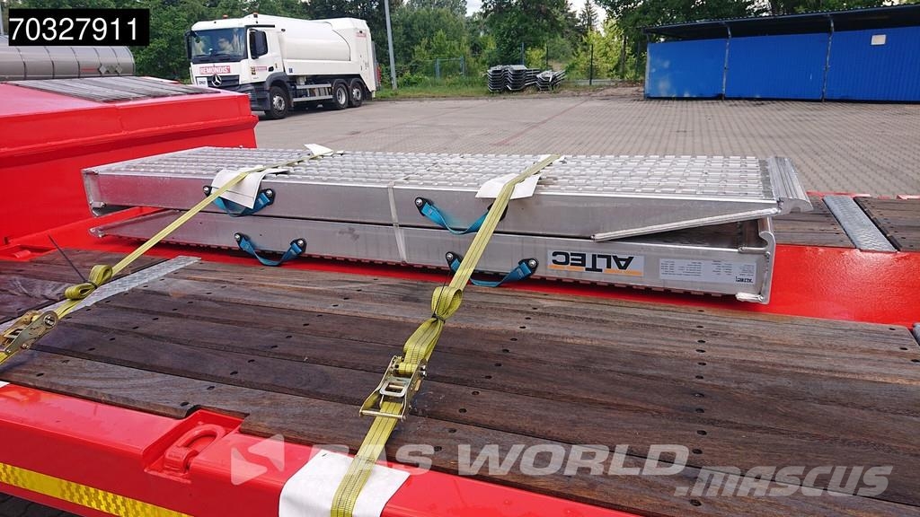 Kässbohrer NEW Lift Axle نصف مقطورة مسطحة منخفضة