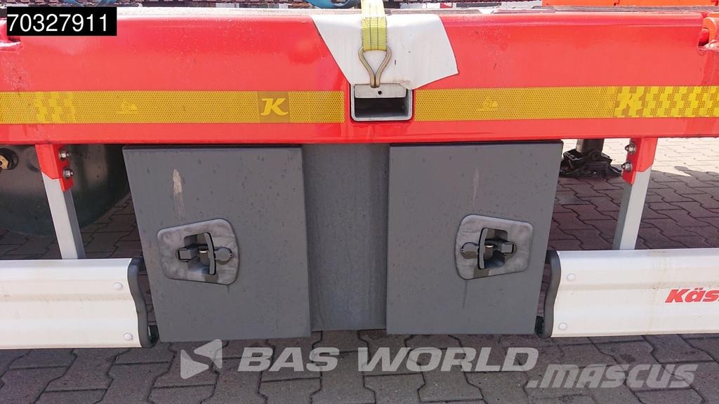 Kässbohrer NEW Lift Axle نصف مقطورة مسطحة منخفضة