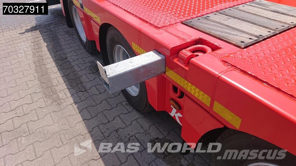 Kässbohrer NEW Lift Axle نصف مقطورة مسطحة منخفضة