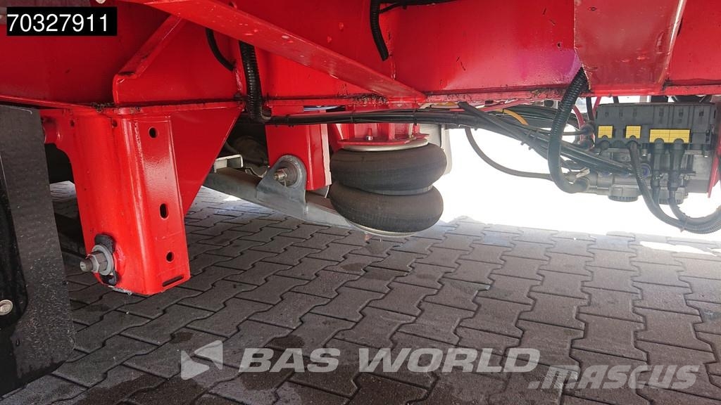 Kässbohrer NEW Lift Axle نصف مقطورة مسطحة منخفضة