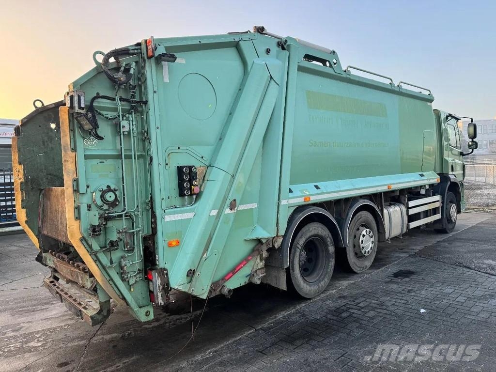 DAF CF 290 6X2 EURO 6 DENNIS EAGLE OLYMPUS 21W Waste trucks