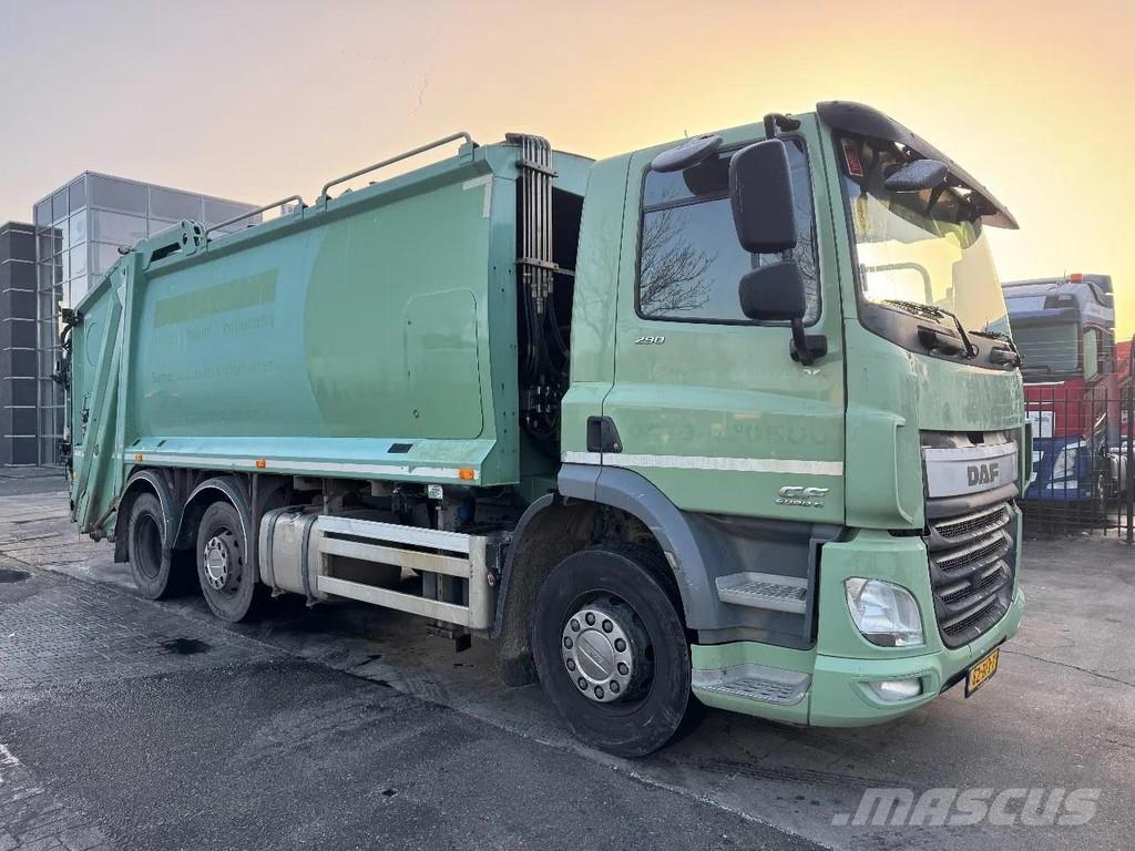 DAF CF 290 6X2 EURO 6 DENNIS EAGLE OLYMPUS 21W Waste trucks