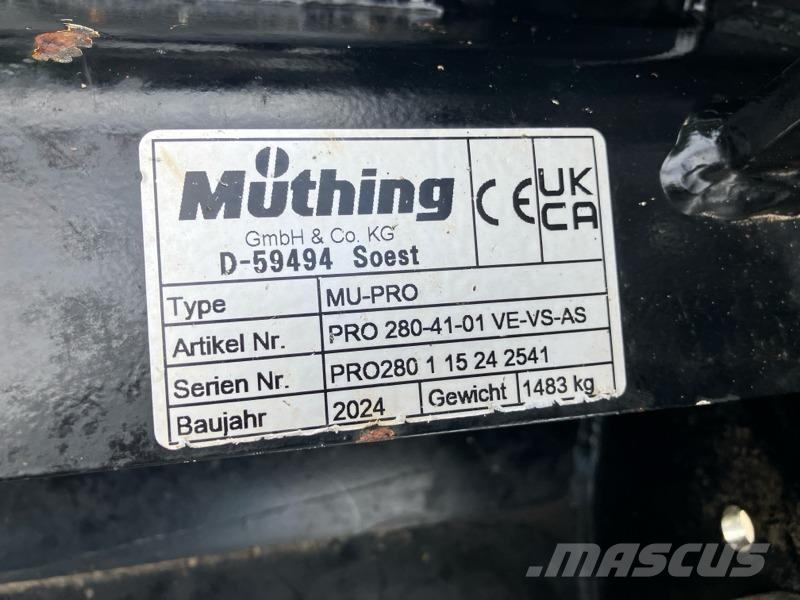 Müthing MU-PRO/F 860 Vario Sonstige Grünlandgeräte