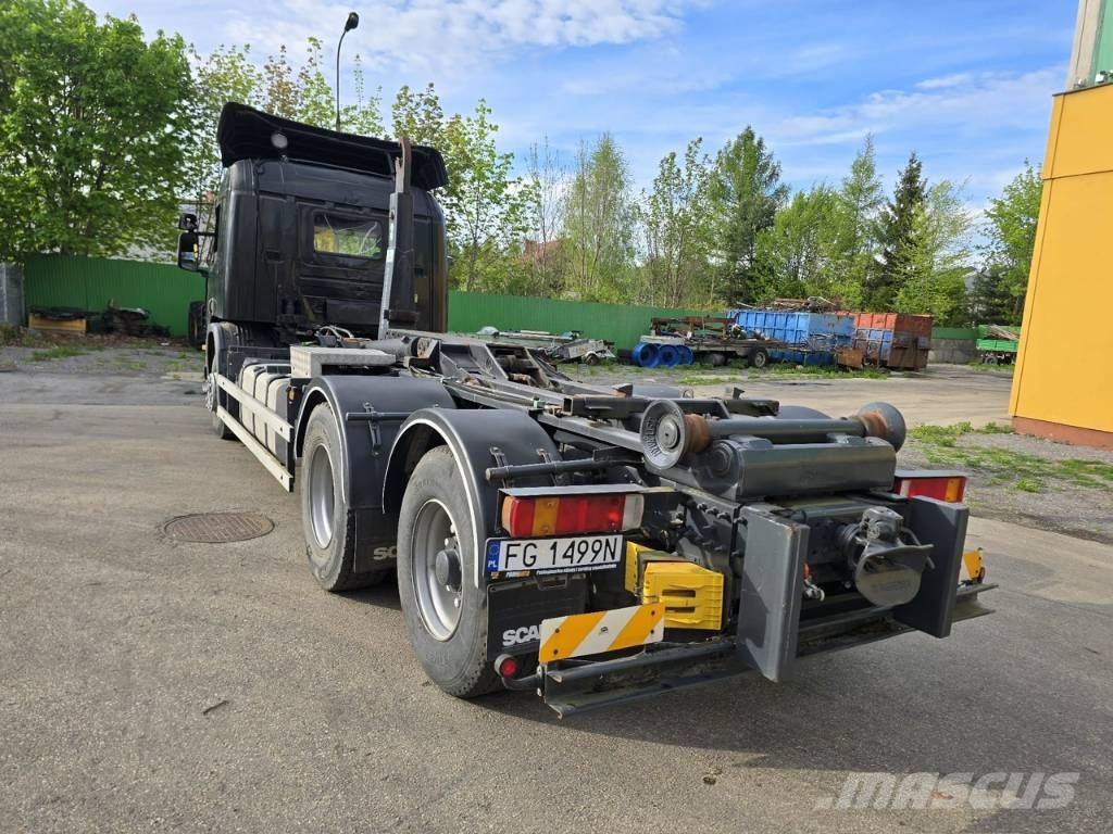 Scania 124 G 420 Hakowiec Грузовики-Контейнеровозы
