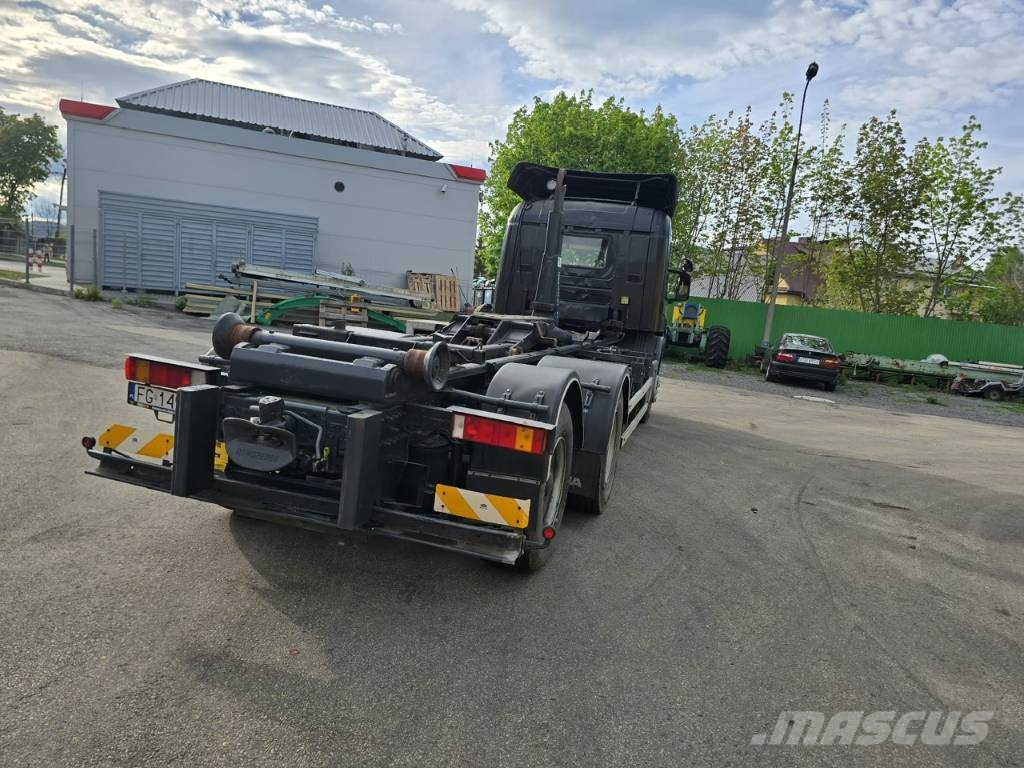 Scania 124 G 420 Hakowiec Грузовики-Контейнеровозы