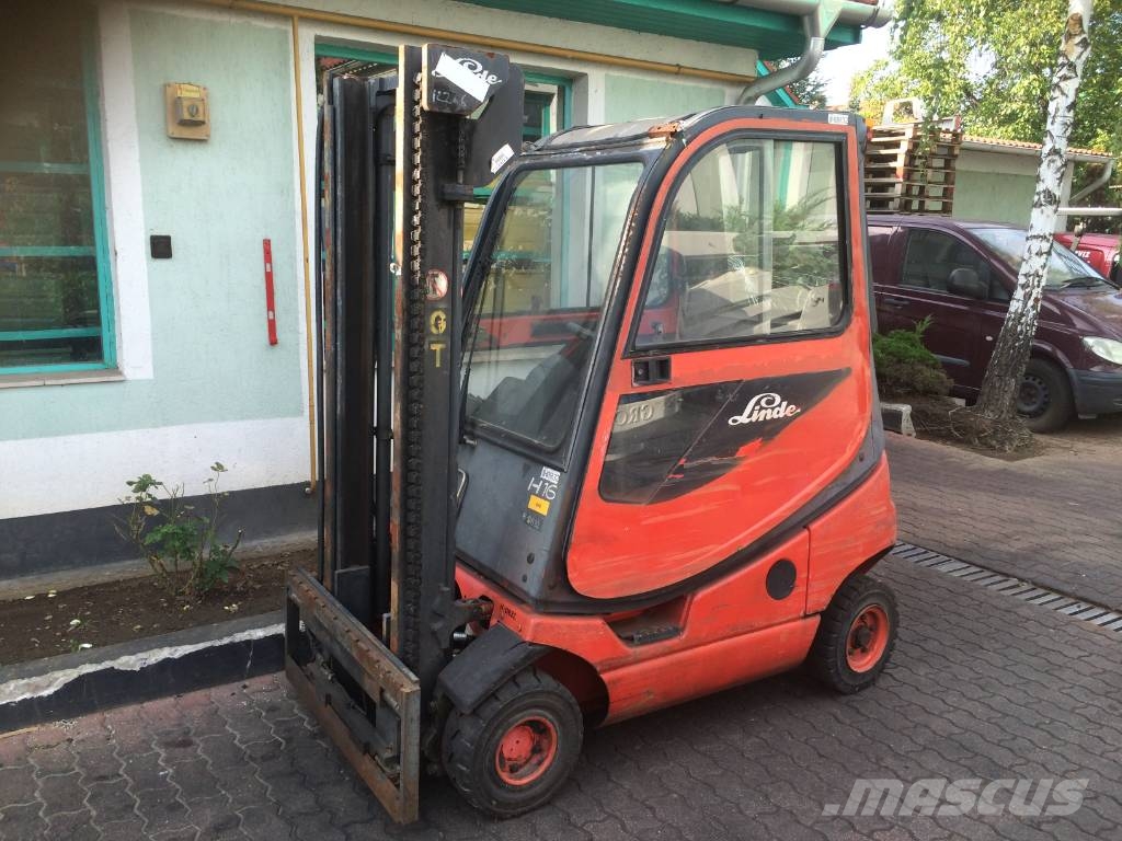 Linde H16T-03 /350/ V-3632 OB LPG forklifts