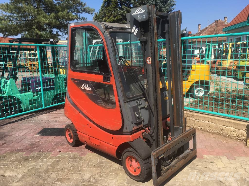 Linde H16T-03 /350/ V-3632 OB LPG forklifts