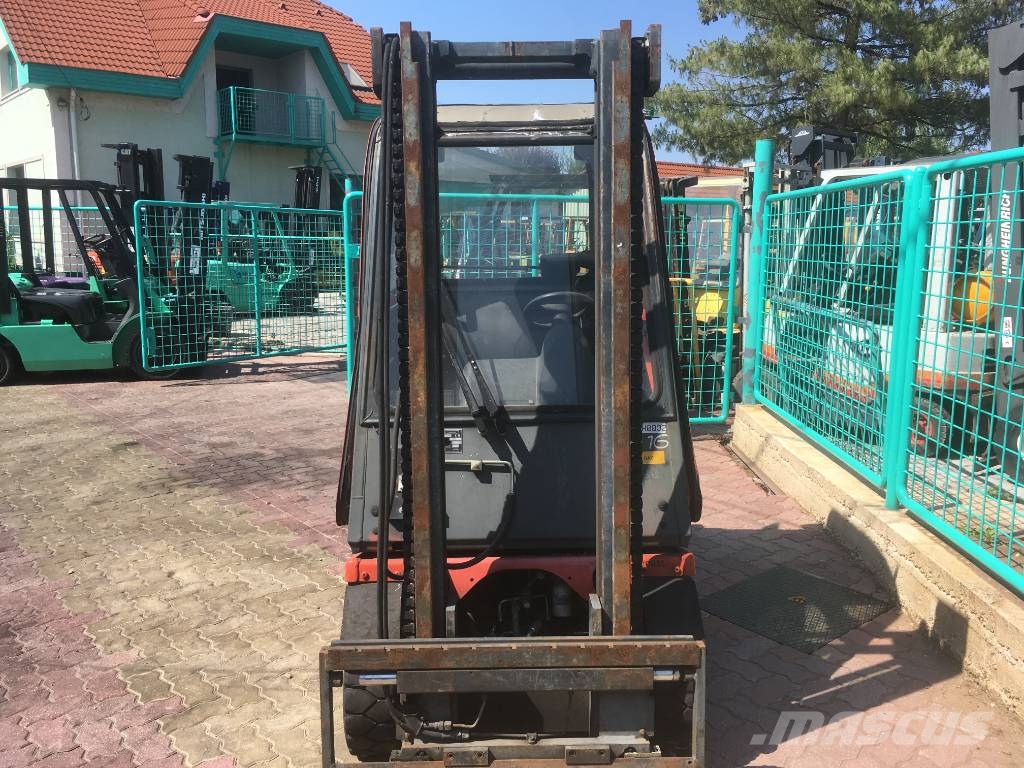Linde H16T-03 /350/ V-3632 OB LPG forklifts