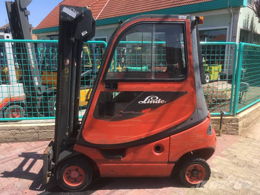 Linde H16T-03 /350/ V-3632 OB LPG forklifts