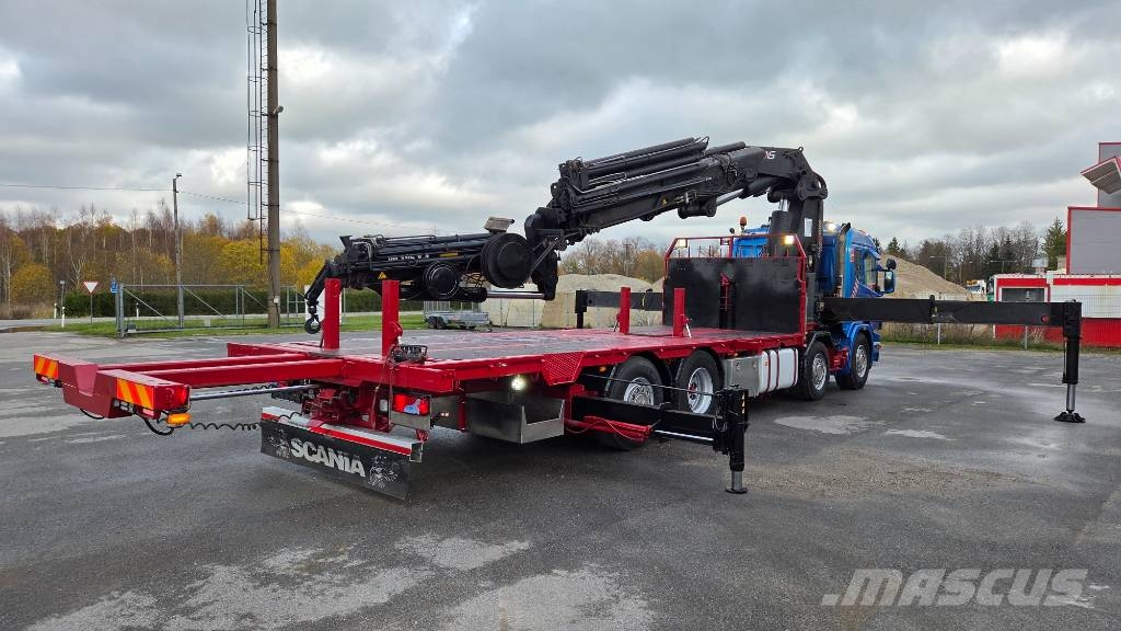 Scania P420 8X2*6 HIAB 800 E-7 + JIB 135X Żurawie samochodowe