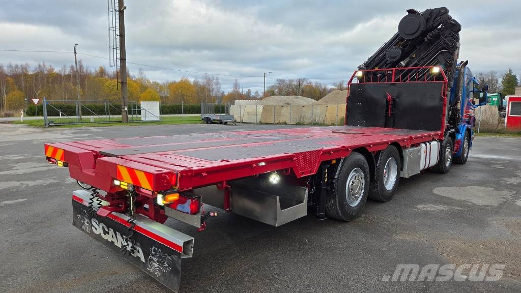 Scania P420 8X2*6 HIAB 800 E-7 + JIB 135X Żurawie samochodowe