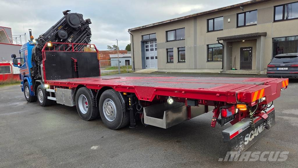 Scania P420 8X2*6 HIAB 800 E-7 + JIB 135X Żurawie samochodowe