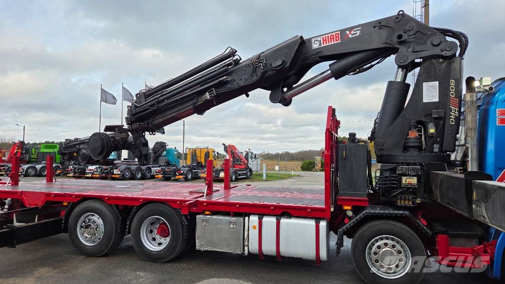 Scania P420 8X2*6 HIAB 800 E-7 + JIB 135X Żurawie samochodowe
