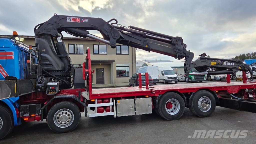 Scania P420 8X2*6 HIAB 800 E-7 + JIB 135X Żurawie samochodowe