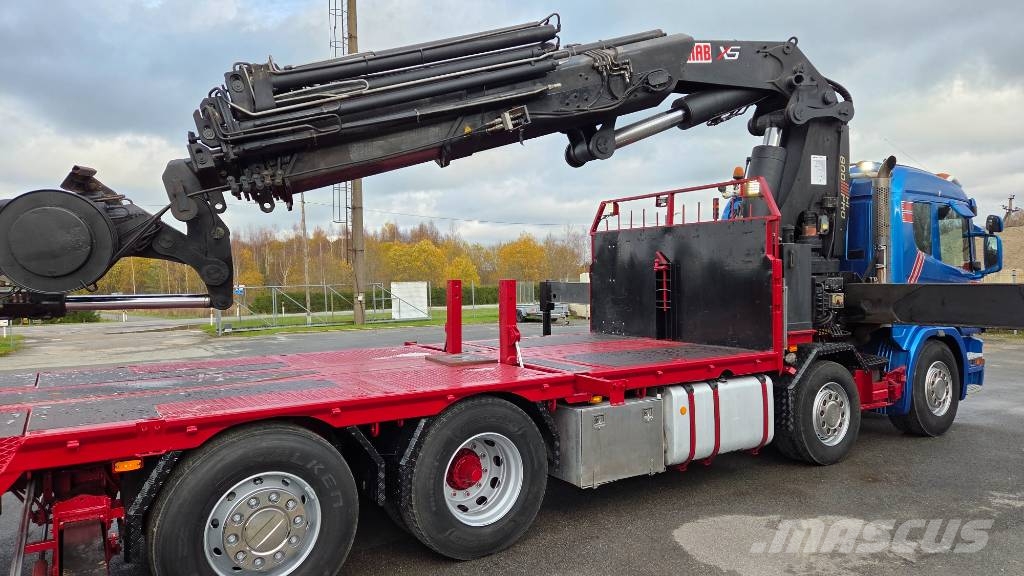 Scania P420 8X2*6 HIAB 800 E-7 + JIB 135X Żurawie samochodowe