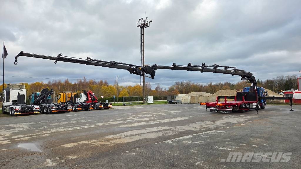 Scania P420 8X2*6 HIAB 800 E-7 + JIB 135X Żurawie samochodowe