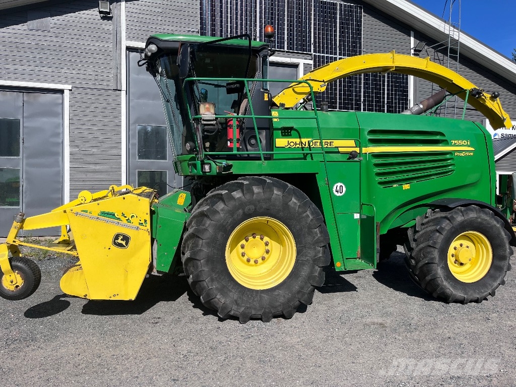 John Deere 7550 Cosechadoras de forraje autopropulsadas