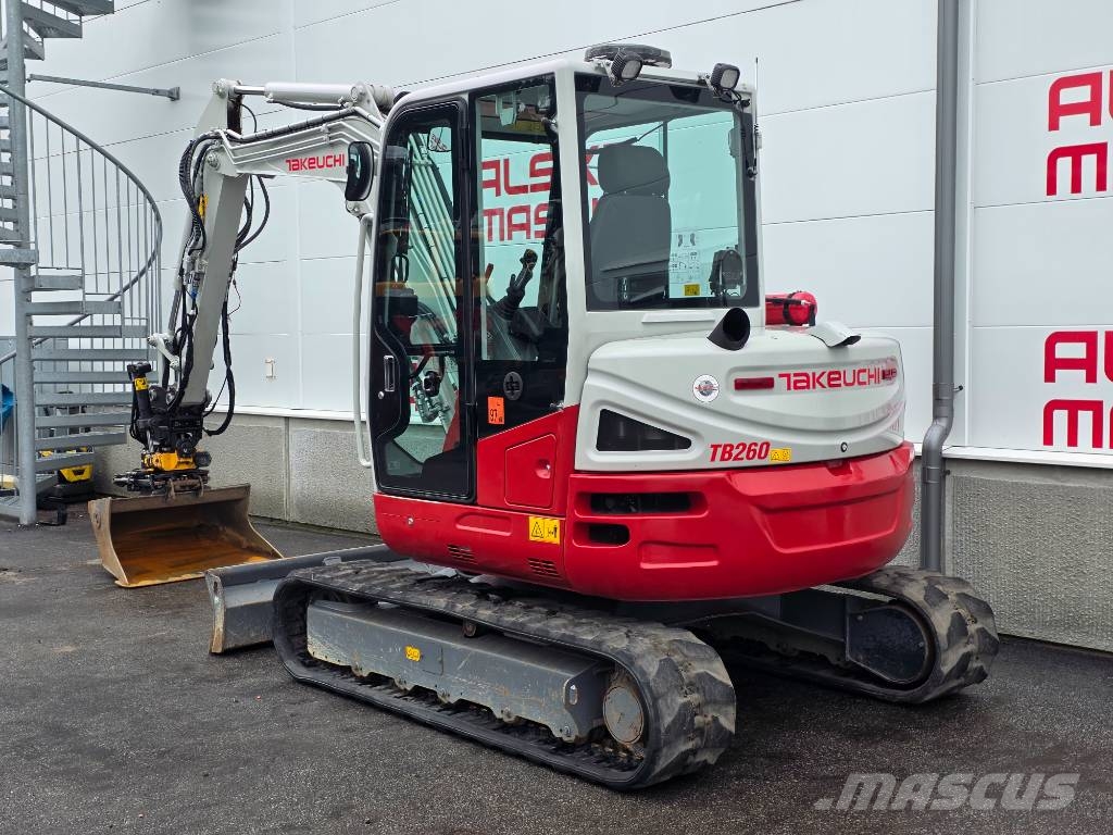 Takeuchi TB 260 Minigraafmachines < 7t