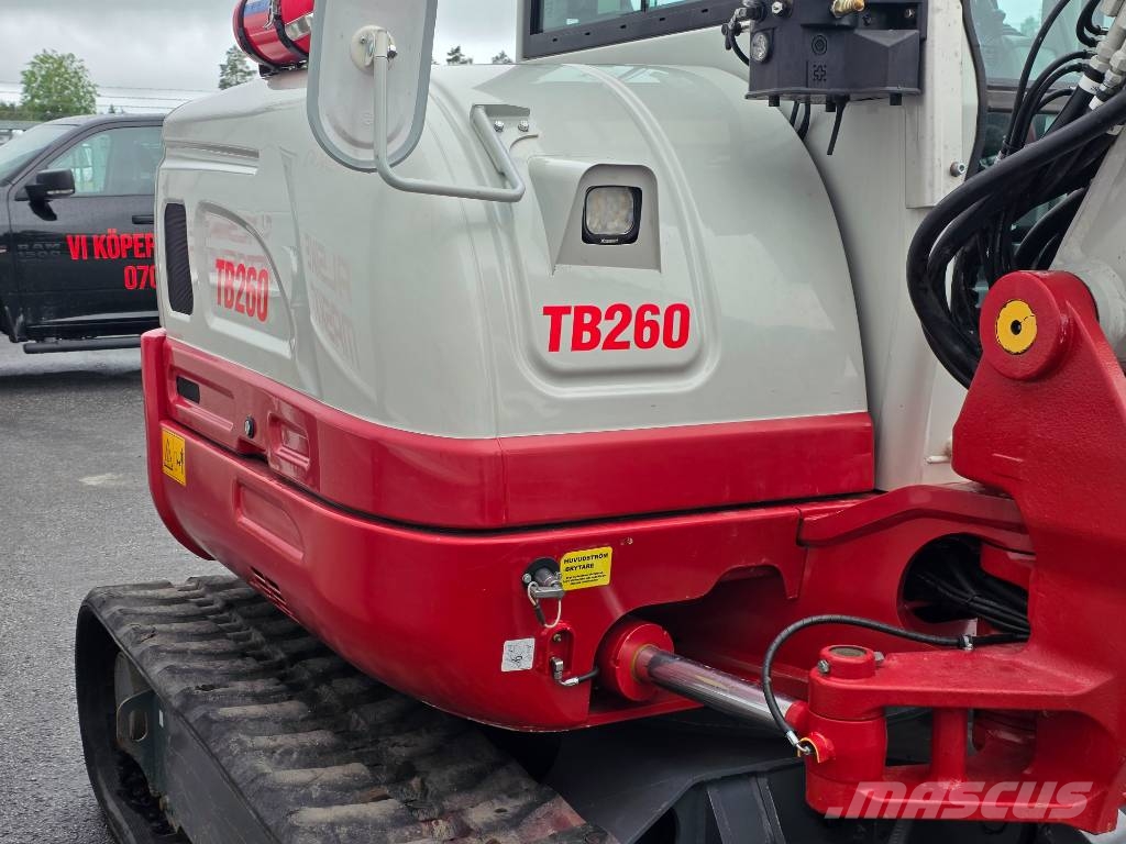 Takeuchi TB 260 Minigraafmachines < 7t