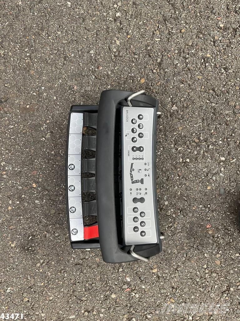 DAF FAN XD 450 Hiab 23 Tonmeter laadkraan شاحنات الرافعات الخطافية