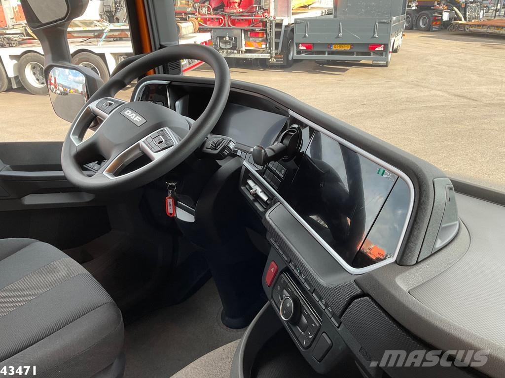 DAF FAN XD 450 Hiab 23 Tonmeter laadkraan شاحنات الرافعات الخطافية