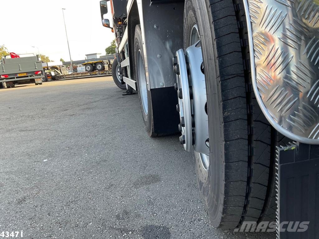 DAF FAN XD 450 Hiab 23 Tonmeter laadkraan شاحنات الرافعات الخطافية