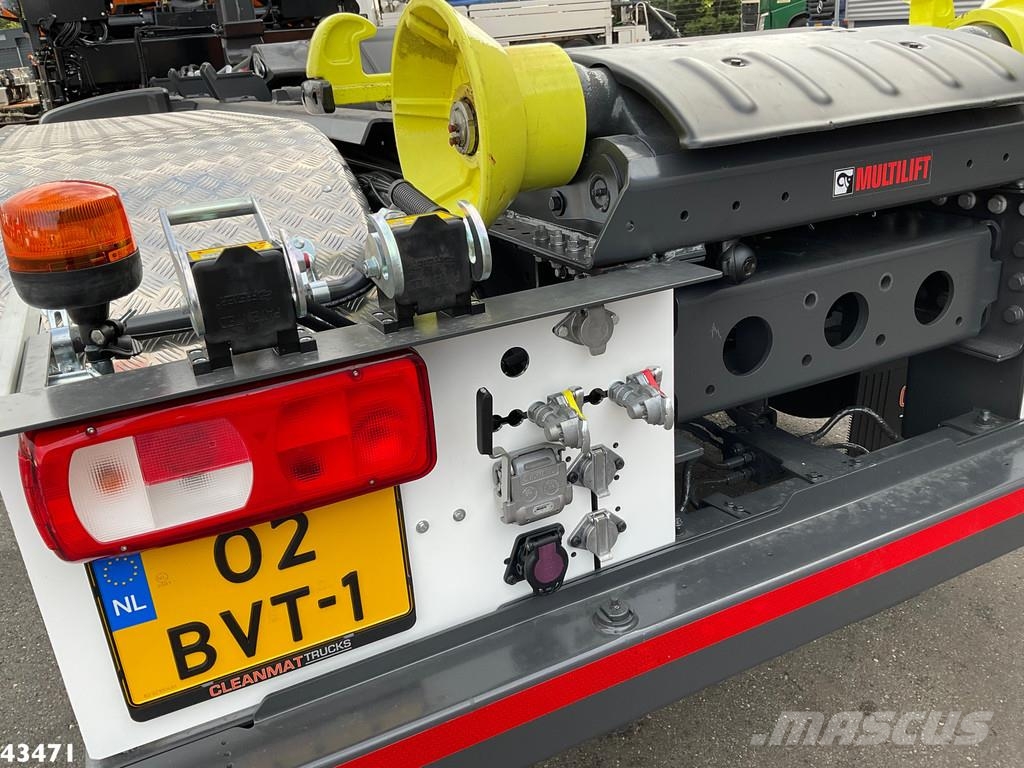DAF FAN XD 450 Hiab 23 Tonmeter laadkraan شاحنات الرافعات الخطافية