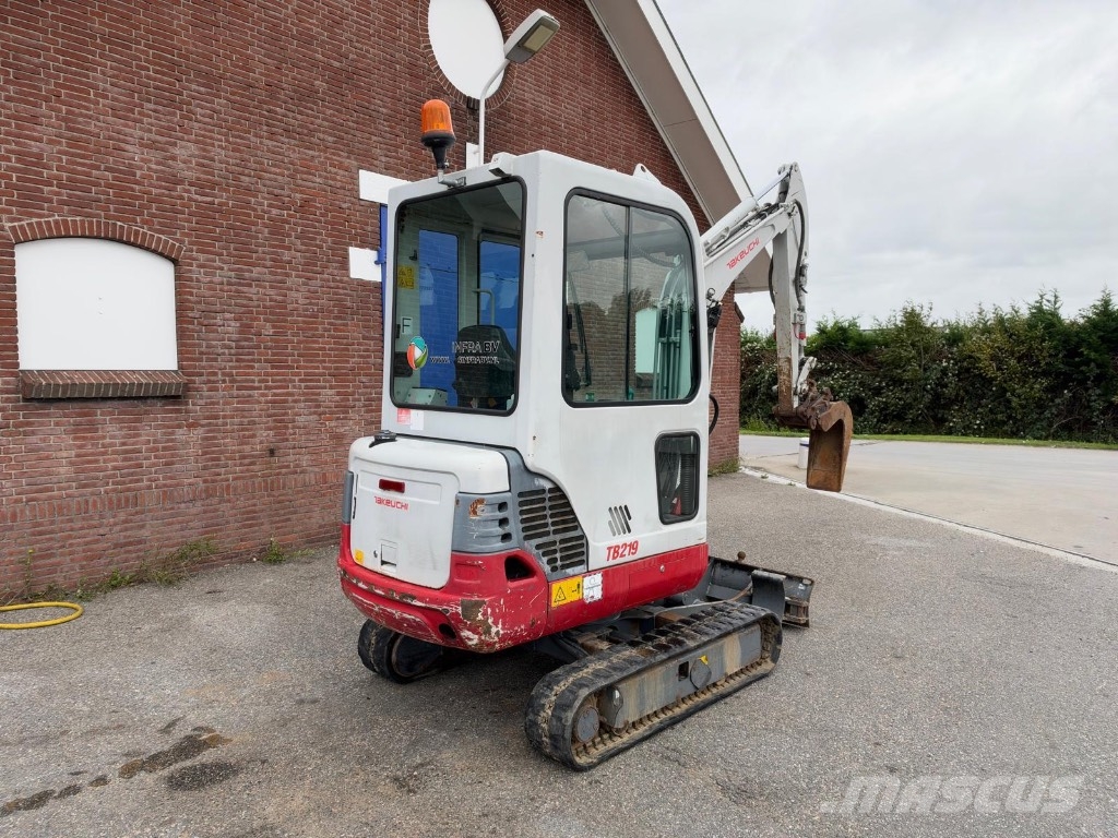 Takeuchi TB 219 Miniekskavaatorid < 7 t
