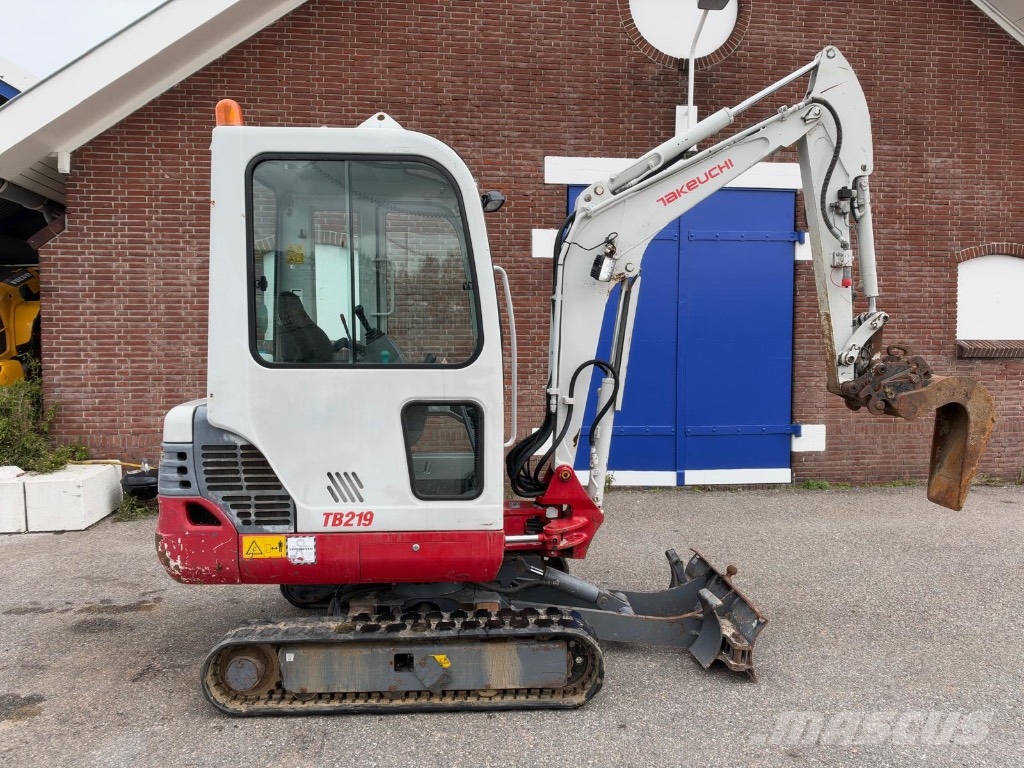 Takeuchi TB 219 Miniekskavaatorid < 7 t