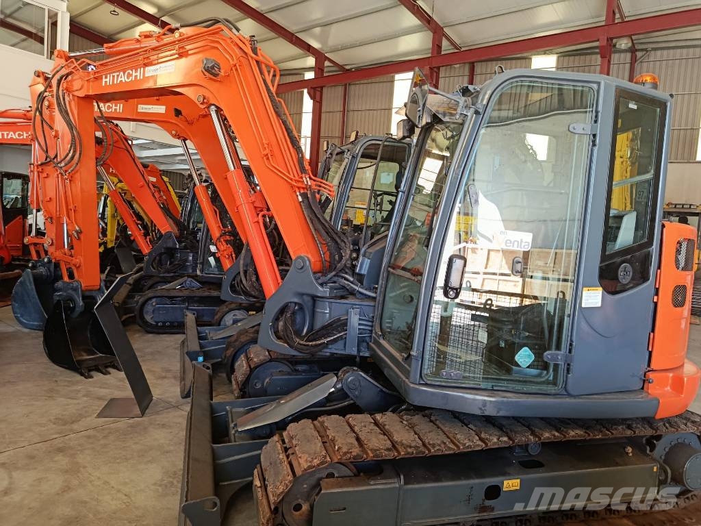 Hitachi ZX 85 US B-5A Midigraafmachines 7t - 12t