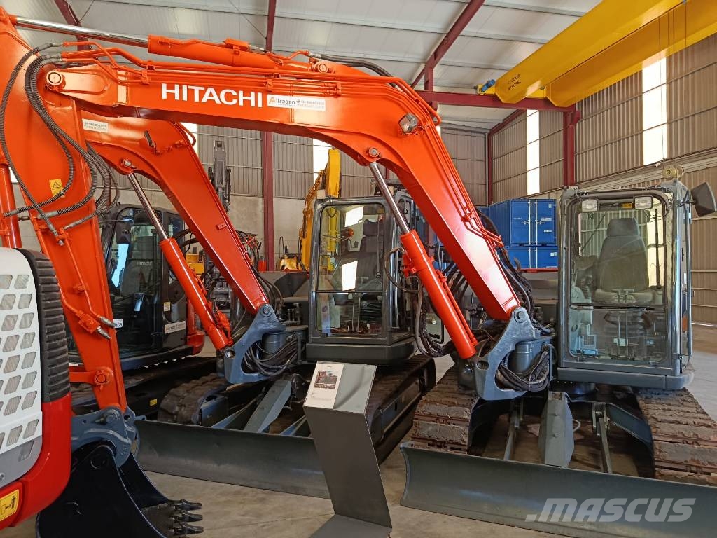 Hitachi ZX 85 US B-5A Midigraafmachines 7t - 12t