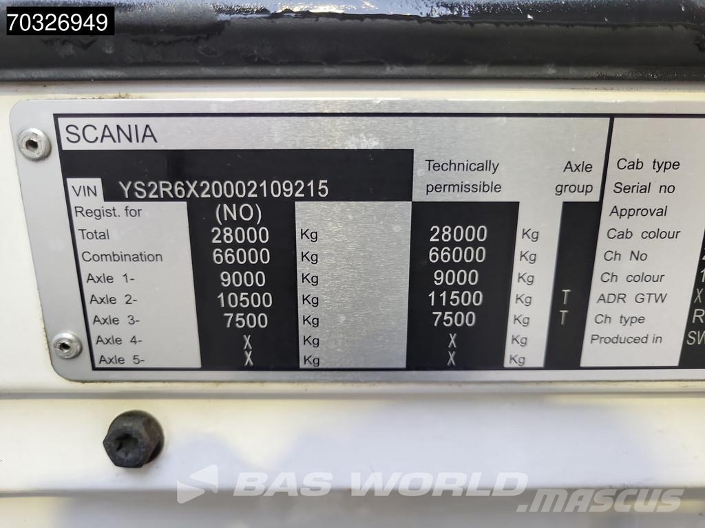 Scania R730 R 6X2 V8 Retarder Full-Air Hydraulic Leather 트랙터 유닛