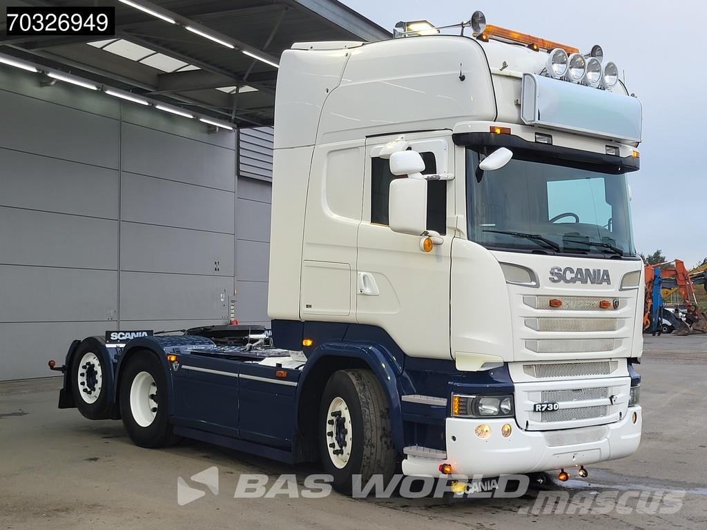 Scania R730 R 6X2 V8 Retarder Full-Air Hydraulic Leather 트랙터 유닛