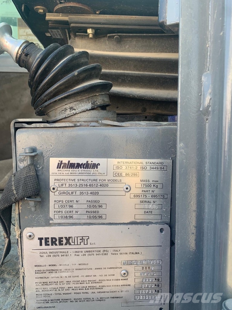 Terex Girolift 3518 Carretillas telescópicas
