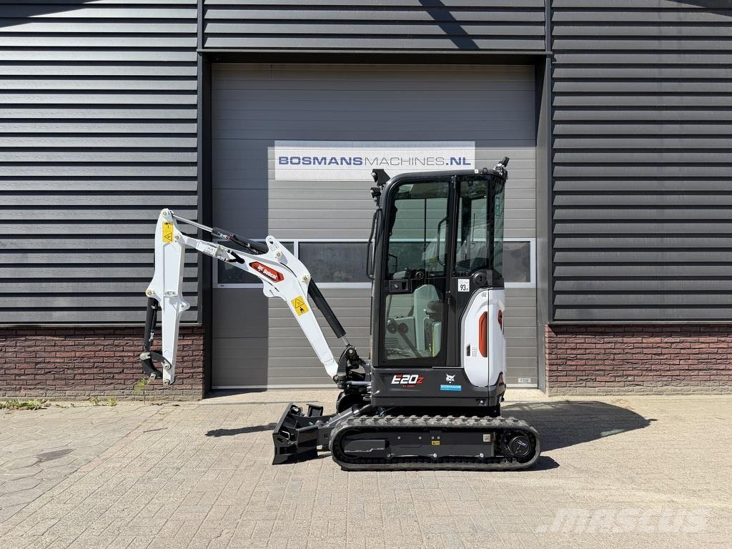 Bobcat E20 z minigraver binnendraaier NIEUW €490 LEASE Мини-экскаваторы