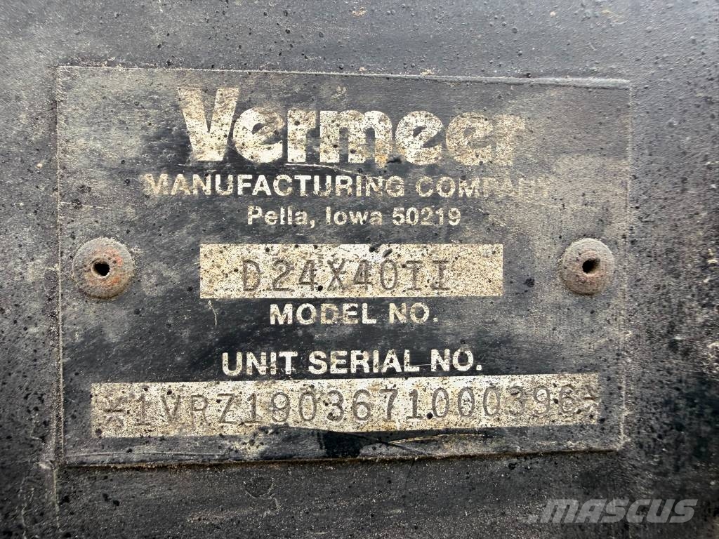 Vermeer D24x40SeriaII Oprema za vodoravno smerno vrtanje