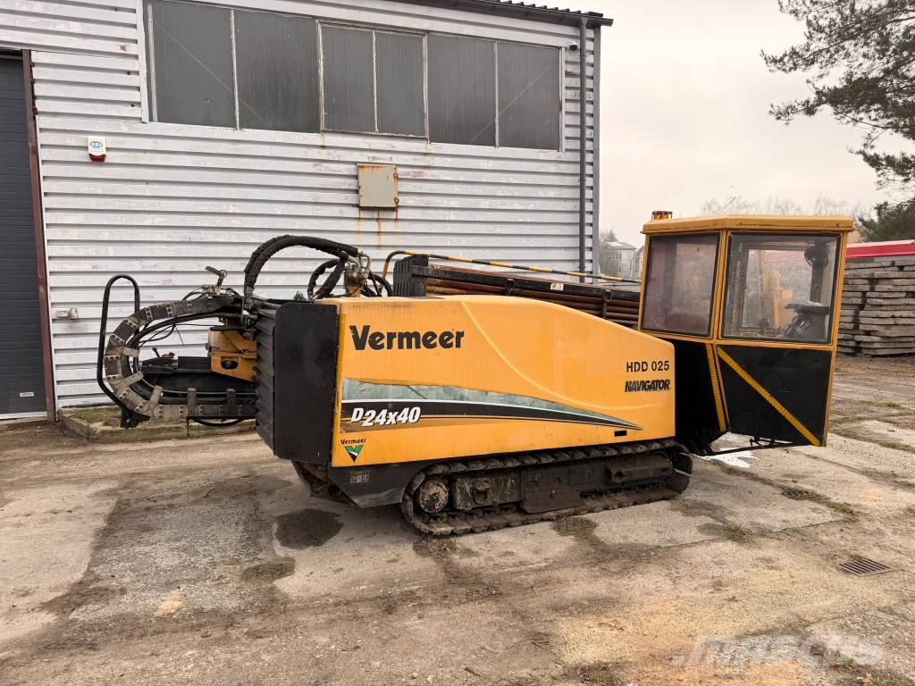 Vermeer D24x40SeriaII Oprema za vodoravno smerno vrtanje