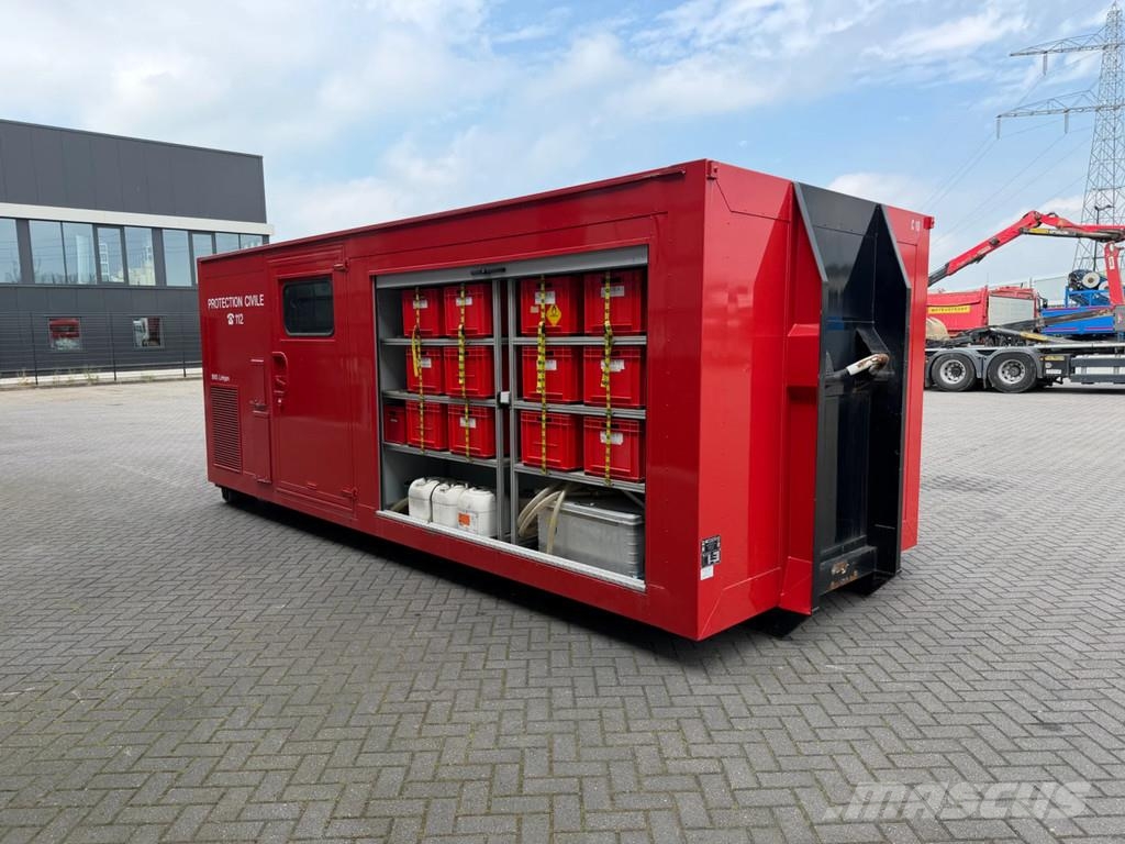 Kärcher Wasseraufbereitungsanlage 3000 Liter Feuerwehr, Re Abrollkipper