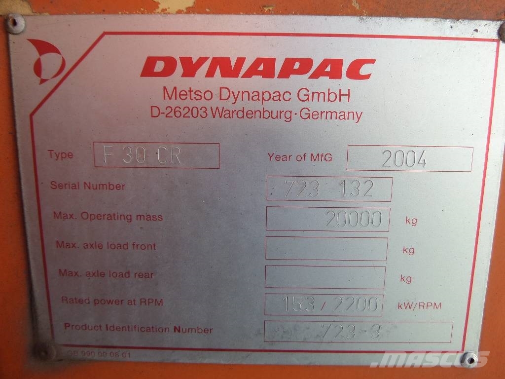 Dynapac F 30 CR Finisseur
