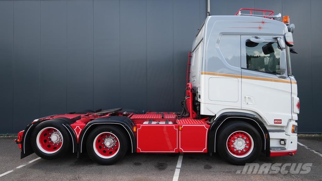 Scania R500 A6x2LB ADR BOOGIE SHOWTRUCK MANUAL GEARBOX RE Dragbilar