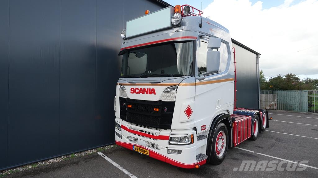 Scania R500 A6x2LB ADR BOOGIE SHOWTRUCK MANUAL GEARBOX RE Truck Tractor Units