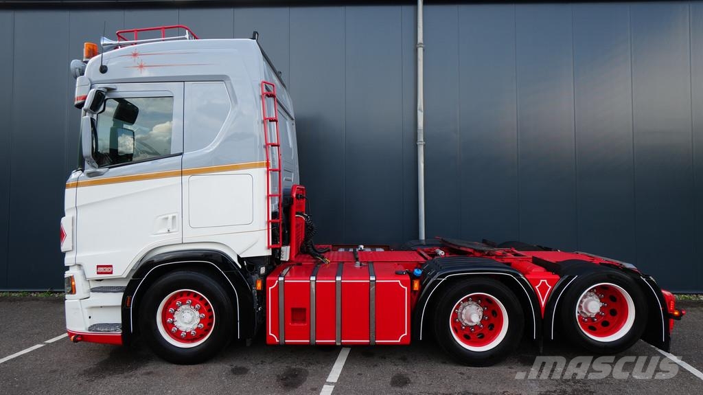 Scania R500 A6x2LB ADR BOOGIE SHOWTRUCK MANUAL GEARBOX RE Dragbilar