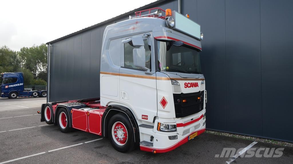 Scania R500 A6x2LB ADR BOOGIE SHOWTRUCK MANUAL GEARBOX RE Dragbilar